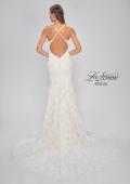 Picture of: Lace Trumpet Wedding Dress with Open Back in IINI, Style: B1010, Detail Picture 7