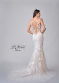 Picture of: Long Sleeve Dress with Illusion Lace Details and Buttons in IINII, Style: B1242, Detail Picture 9