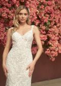 Picture of: Wedding Gown with Lace and Beading in IINM, Style: B1013, Detail Picture 5