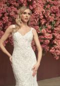Picture of: Wedding Gown with Lace and Beading in IINM, Style: B1013, Detail Picture 6, Landscape