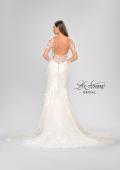 Picture of: Mermaid Dress with Stunning Lace and Sheer Sleeves in ILI, Style: B1091, Detail Picture 14