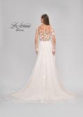 Picture of: Bridal Gown with Sheer Lace Sleeves and Buttons in ILI, Style: B1086, Detail Picture 15