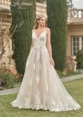 Picture of: Elegant Ball Gown with Slit and Lace Applique in ILII, Style: B1164, Detail Picture 3