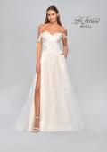 Picture of: Off the Shoulder Lace A-Line Dress with Slit and Pockets in ILII, Style: B1064, Detail Picture 5