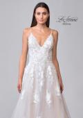 Picture of: Elegant Ball Gown with Slit and Lace Applique in ILII, Style: B1164, Detail Picture 7