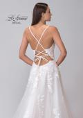 Picture of: A-Line Lace and Tulle Gown with Tie Back in ILIII, Style: B1205, Detail Picture 8