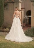 Picture of: A-Line Lace and Tulle Gown with Tie Back in ILIII, Style: B1205, Back Picture