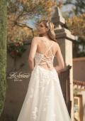 Picture of: A-Line Lace and Tulle Gown with Tie Back in ILIII, Style: B1205, Detail Picture 2