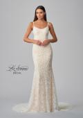 Picture of: Fitted Beaded Gown with Spaghetti Straps in INB, Style: B1067, Detail Picture 13