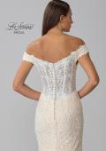 Picture of: Gorgeous Lace Off the Shoulder Mermaid Wedding Gown in INB, Style: B1043, Detail Picture 42