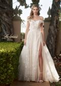 Picture of: Off the Shoulder A-Line Lace Wedding Dress in INI, Style: B1006, Main Picture
