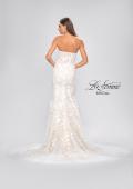 Picture of: Strapless Beaded Net Gown with Plunge Neckline in INI, Style: B1065, Detail Picture 8