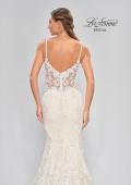 Picture of: Stunning Lace Fitted Gown with Sheer Back in INI, Style: B1052, Detail Picture 9