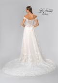 Picture of: Off the Shoulder A-Line Lace Wedding Dress in INI, Style: B1006, Detail Picture 10