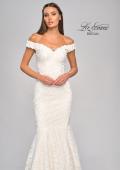 Picture of: Gorgeous Lace Off the Shoulder Mermaid Wedding Gown in INI, Style: B1043, Detail Picture 13