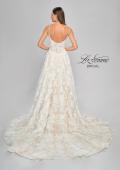 Picture of: Lace A-Line Wedding Dress with Slit and Deep V in INI, Style: B1056, Detail Picture 15