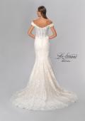 Picture of: Gorgeous Lace Off the Shoulder Mermaid Wedding Gown in INI, Style: B1043, Detail Picture 17