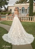 Picture of: Wedding Dress with Full A-Line Skirt and Gorgeous Lace Details in INI, Style: B1088, Back Picture