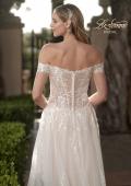 Picture of: Off the Shoulder A-Line Lace Wedding Dress in INI, Style: B1006, Detail Picture 2
