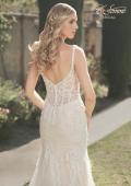 Picture of: Trumpet Gown with Beautiful Lace and Square Neckline in INI, Style: B1022, Detail Picture 2