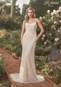 Picture of: Fitted Beaded Gown with Spaghetti Straps in INI, Style: B1067, Detail Picture 3