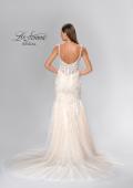 Picture of: Trumpet Gown with Beautiful Lace and Square Neckline in INI, Style: B1022, Detail Picture 4