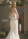 Picture of: Stunning Lace Fitted Gown with Sheer Back in INI, Style: B1052, Detail Picture 4