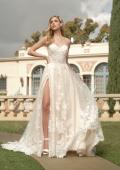 Picture of: Wedding Dress with Full A-Line Skirt and Gorgeous Lace Details in INI, Style: B1088, Detail Picture 4, Landscape