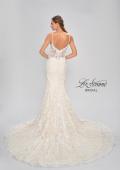 Picture of: Stunning Lace Fitted Gown with Sheer Back in INI, Style: B1052, Detail Picture 6