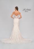 Picture of: Stunning Lace Fitted Gown with Sheer Back in INI, Style: B1052, Detail Picture 7