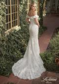 Picture of: Elegant Off the Shoulder Lace Wedding Dress in WWIII, Style: B1250, Back Picture