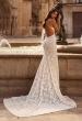 Picture of: Allover Lace Fit and Flare Wedding Dress with Low Open Back in III, Style: J2317, Main Picture