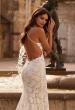 Picture of: Allover Lace Fit and Flare Wedding Dress with Low Open Back in III, Style: J2317, Detail Picture 1