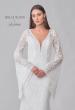 Picture of: Bell Sleeve Lace Dress with Open Back and Gorgeous Train in IIII, Style: J2164, Detail Picture 7