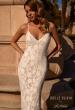 Picture of: Elegant Lace Mermaid Wedding Dress with Criss Cross Open Back in IIINI, Style: J2184, Detail Picture 1