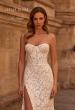 Picture of: Stunning Lace Wedding Dress with Corset Bodice and Slit in IIINI, Style: J2238, Detail Picture 1