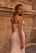 Picture of: Soft Lace Wedding Gown with Flattering Corset Bodice and Illusion Waist in IIINI, Style: J2243, Detail Picture 2
