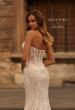 Picture of: Romantic Strapless Delicate Lace Dress with Corset Bodice in IIINI, Style: J2254, Detail Picture 2