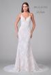 Picture of: Open Back Stretch Lace Gown with Beautiful Train in IINI, Style: J2156, Detail Picture 4