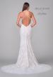 Picture of: Open Back Stretch Lace Gown with Beautiful Train in IINI, Style: J2156, Detail Picture 6