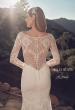 Picture of: Lovely Lace Gown with Illusion Long Sleeves and Back Detail in ILW, Style: J2097, Detail Picture 2
