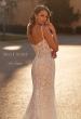 Picture of: Lace Wedding Dress with Bustier Style Top and Unique Straps in WIII, Style: J2216, Detail Picture 2