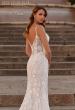 Picture of: Wedding Dress with Gorgeous Lace Pattern and V Neckline in WIINI, Style: J2227, Detail Picture 2