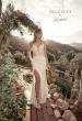 Picture of: Silk Gown with Illusion Lace Bodice and Slit in ivory, Style: J2024, Main Picture