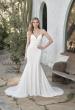 Picture of: Chic Luxe Knit Dress with Draped Neckline in ivory, Style: J2077, Main Picture