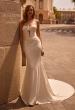 Picture of: Strapless Luxe Jersey Wedding Dress with Unique Bodice and Boning in ivory, Style: J2248, Main Picture