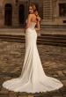 Picture of: Lux Jersey Strapless Dress with Ruching and Sweetheart Neckline in ivory, Style: J2281, Main Picture