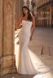 Picture of: Strapless Lace Fit and Flare Wedding Dress with Sweep Train in ivory, Style: J2333, Main Picture