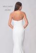 Picture of: Strapless Chic Luxe Jersey Gown with Ruching on the Bodice in ivory, Style: J2107, Detail Picture 8