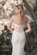 Picture of: Sweetheart Lace Bodice Gown with Ruched Skirt in ivory, Style: J2082, Detail Picture 2